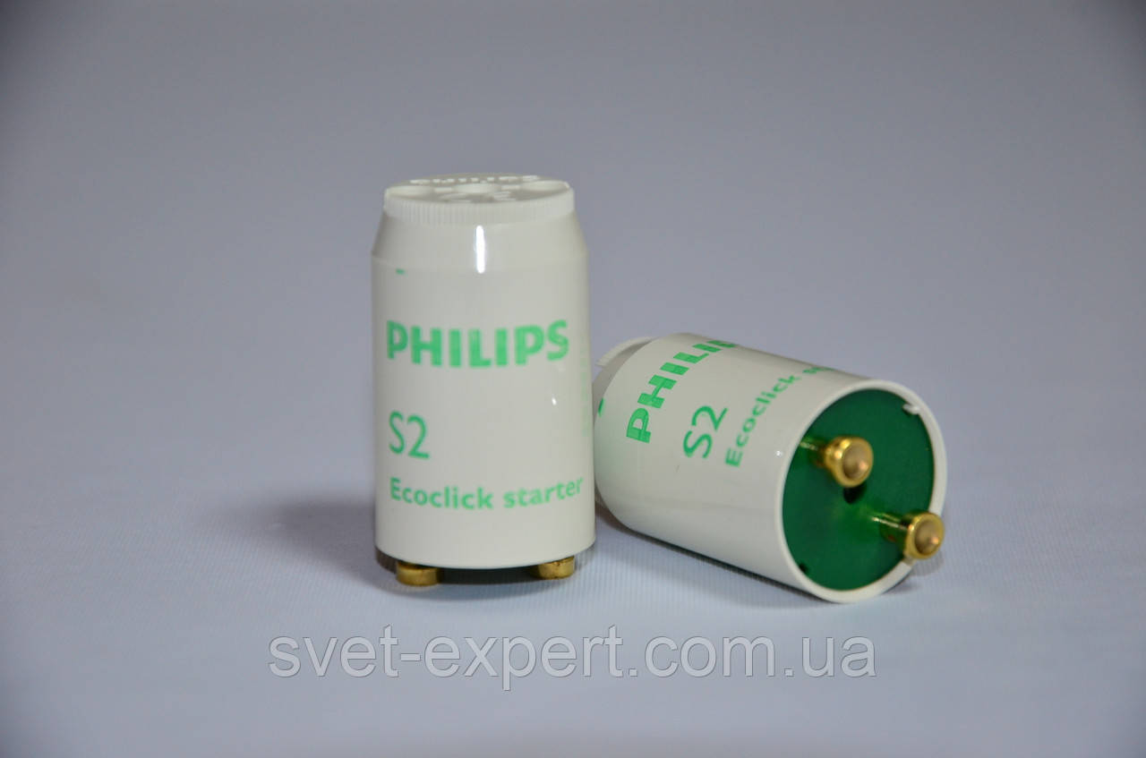 PHILIPS Стартер S2 220V/127V 4W-22W - фото 2 - id-p1955810588