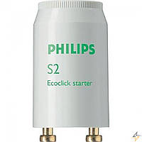 PHILIPS Стартер S2 4-22W SER 220-240V WH 2BC/10