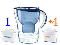 Фильтр-кувшин Brita Marella XL Memo MX 3.5 ( 5 картриджей Maxtra+ ) Германия