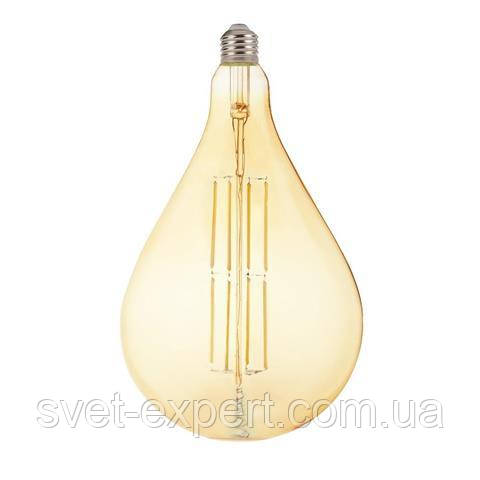 Лампа FILAMENT LED Твіст 8 W 2200 K E27 220-240V AMBER,TITANIUM