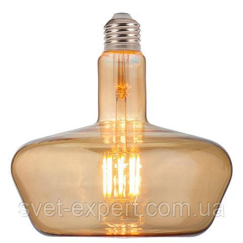 Лампа FILAMENT LED 8W 2200K E27 220-240V AMBER,TITANIUM
