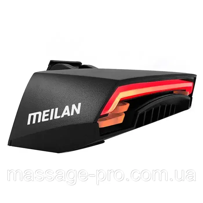 Задній ліхтар для велосипеда з покажчиком поворотів Meilan X5