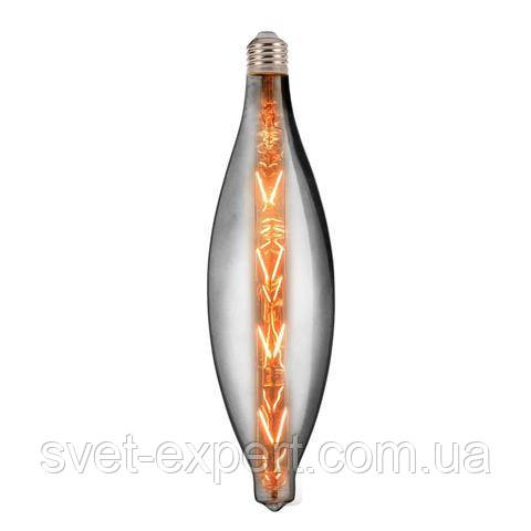 FILAMENT LED 8W 2200K E27 220-240V AMBER,TITANIUM Лампа Horoz