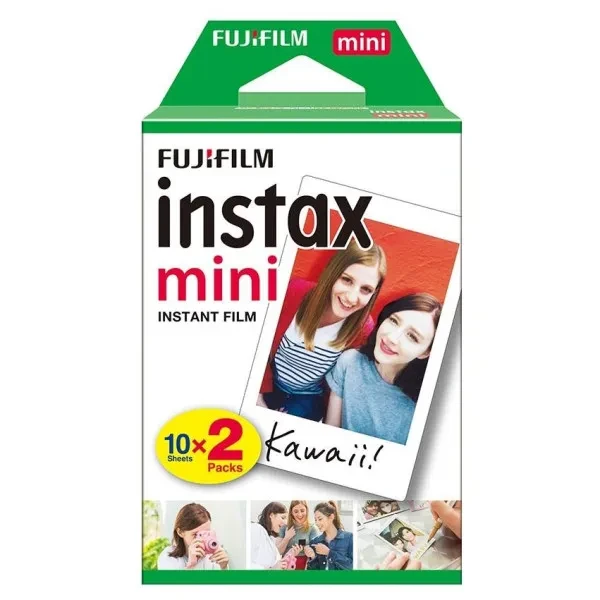 Фотоплівка Fujifilm Instax Mini (16567828) White 54*86 мм 2x10л