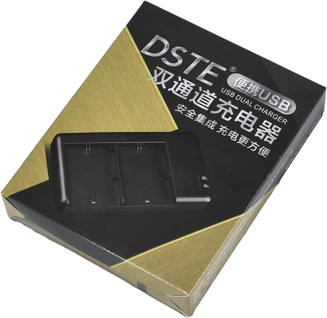 Акумулятор DSTE LC-E12E Dual Quick Charger USB Сумісний із LP-E12, Canon EOS M, M2, M10, 100D, EOS Rebel SL1, EOS Kiss X7, EOS M50, фото 1