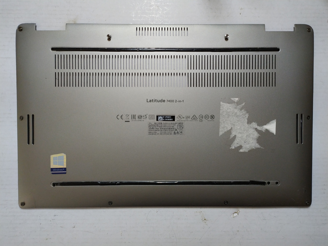 Уцінка! Dell Latitude 7400 2-in-1 Корпус D (нижня частина корпусу) 03VVPM 3VVPM б/у