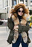 Парка з Хутром лисиці, у розмірах с-хл, фото 4