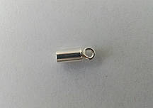 Концевики срібні d = 3 mm, L = 7 mm