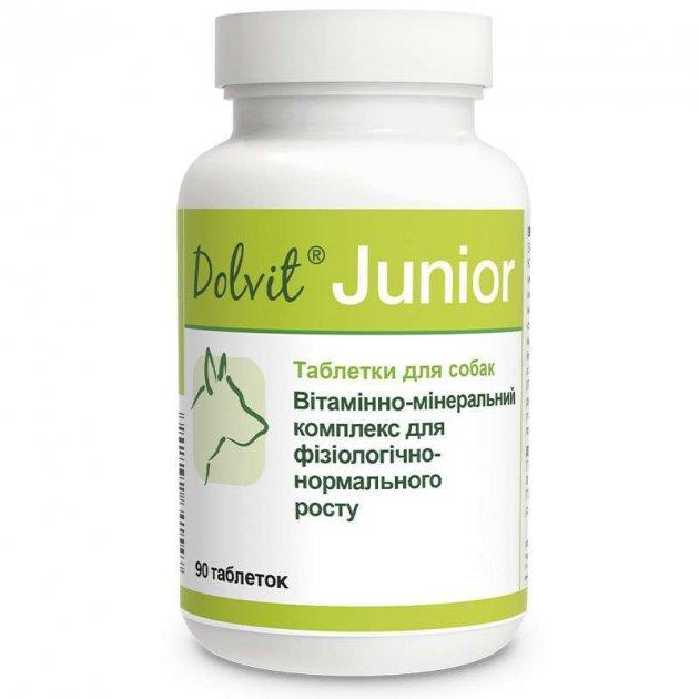 Dolfos (Долфос) DolVit Junior витаминно-минеральная добавка для щенков - 90 табл. - фото 1 - id-p1951280469