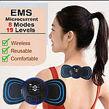 Імпульсний масажер міостимулятор EMS Mini Massage Stick, фото 2