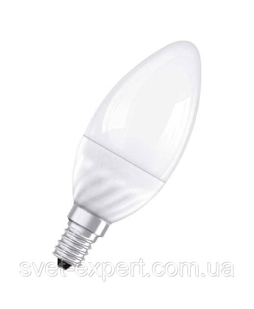 Лампа OSRAM B40 Star Е14 тепла матова 6,5 W, 470lm, 2700