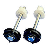 Кріплення для бачка унітаза М6 х 8 см. (Оцинковка), фото 2