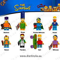 Набір фігурок Сімпсони The Simpsons Set 8 шт