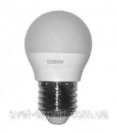 Лампа OSRAM SUPERSTAR P40 E27 6,5 W 470lm 2700K диммируемая теплий білий прозора колба