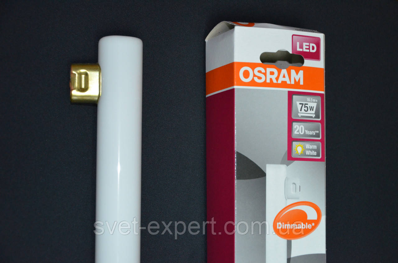Лампа LEDINESTRA 15W/827 230VDIM FR S14S OSRAM