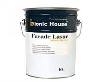 Краска для дерева FACADE LASUR Bionic-House 10л Белый А101