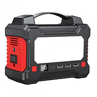 Зарядная станция Remax Tank Series 150W Multifunctional Portable Power Station 36000mAh RPP-325 Black Red