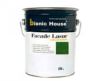 Краска для дерева FACADE LASUR Bionic-House 10л Кипарис
