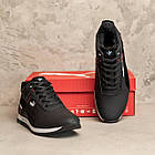 Теплі зимові черевики кросівки чоловічі з натуральної шкіри Puma BMW MotorSport черевики з підкладкою з натурального хутра, фото 9