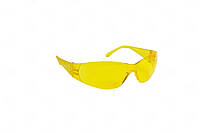 Очки защитные желтое стекло 1-й оптический класс, антицарапины, ударопрочный поликарбонат