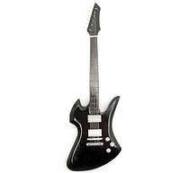 Гитара миниатюра дерево черный GUITAR HARMER NORMAL BLACK 24 см (DN29880) CM, код: 6822230