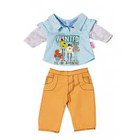 Одежда костюм для куклы мальчика Baby Born Zapf Creation IR29085 UK, код: 7726144