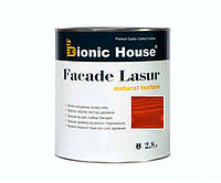 Фарба для дерева FACADE LASUR Bionic-House 2,8 л Тик