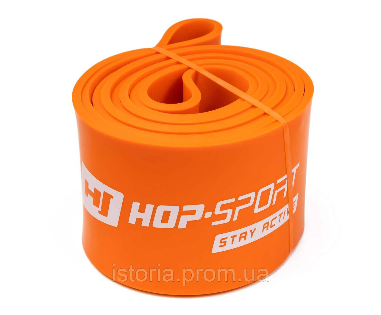 Резинка для фитнеса Hop-Sport 37-109 кг HS-L083RR оранжевая IS, код: 6596843 - фото 6 - id-p1955717189