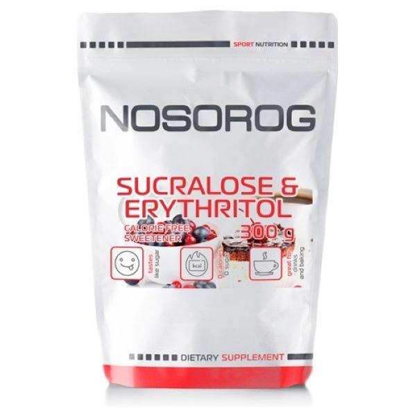 Сукралоза з ерітрітолом Nosorog Nutrition Sucralose & Erythritol 300 гр