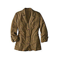 Куртка Eddie Bauer Womens Jacket Linen BROWN XS Светло-коричневый (7114375BR) IX, код: 1164736