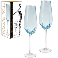 Келих для шампанського Blue ice 380мл S&T ST7051-06