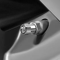 Металеві ковпачки на ніпель для MG Alitek Short Silver МГ (4 шт.), фото 3