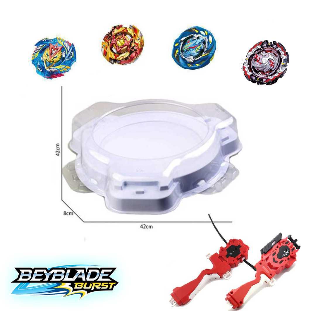 Набір бейблейдів 4 шт з ареною (Beyblade Cho-z set) B127, B128, B130, B131 і запусканнями