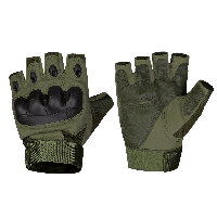 CamoTec перчатки Air Tac Shot Olivе, военные перчатки олива, перчатки армейские открытые, перчатки беспалые