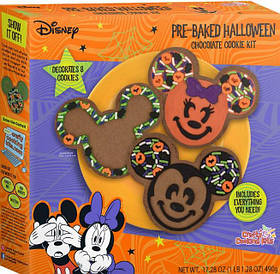 Шоколадне печиво Disney's Mickey and Minnie Pre-Baked Halloween Chocolate Cookie Kit