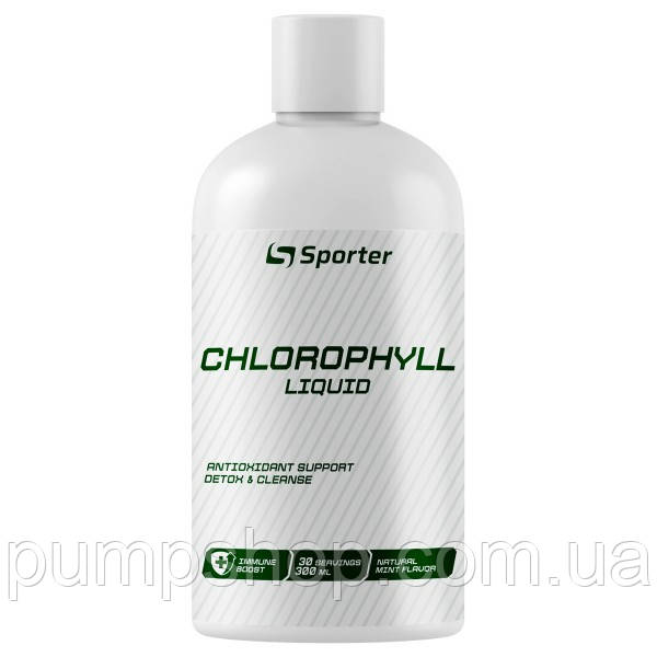 Хлорофіл рідкий Sporter Chlorophyll Liquid 100 мг 300 мл