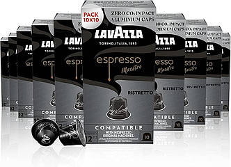 Nespresso Lavazza Espresso Maestro Ristretto Aluminium