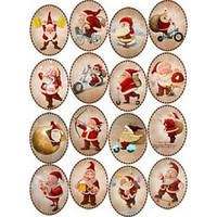 Вафельна картинка "Новий рік. Різдво-12" (А4)