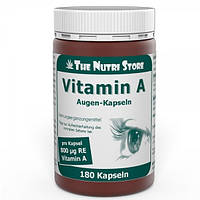 Витамин A The Nutri Store Vitamin A 800 mg 180 Caps ФР-00000186 GB, код: 7521284
