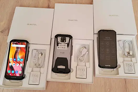 Смартфон Oukitel WP6 6/128GB Black 10000 мА*ч камера 48 Мп Helio P70