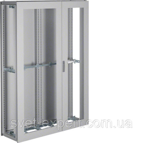 Шкаф монтажный Hager Univers FG25LD, IP54/I, 1900x1350x400мм прозрачные двери, серый