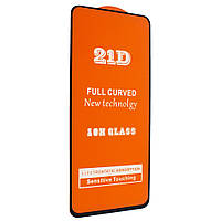 Защитное стекло 21D Glass 0.10 mm Full Glue для Samsung Galaxy A80 A805 Black (00007056) KA, код: 1254118