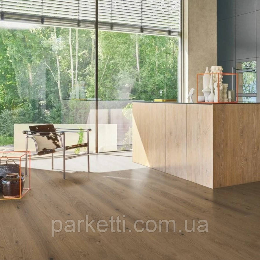 Parador 1739938 Trendtime 4 V4 Дуб nougat лівінг, матовий лак, паркетна дошка, фото 1