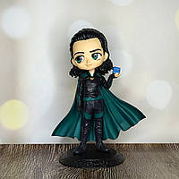 Фигурка - статуэтка на подставке "Локи с кубом. Loki. Marvel"