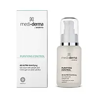 Крем-гель себорегулирующий для лица Mediderma Purifying Control AS Ultra Mattifying Gel Cream