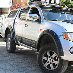 Розширювачі колісних арок для Mitsubishi L200 (2006-2015) EuroCap ABS-пластик