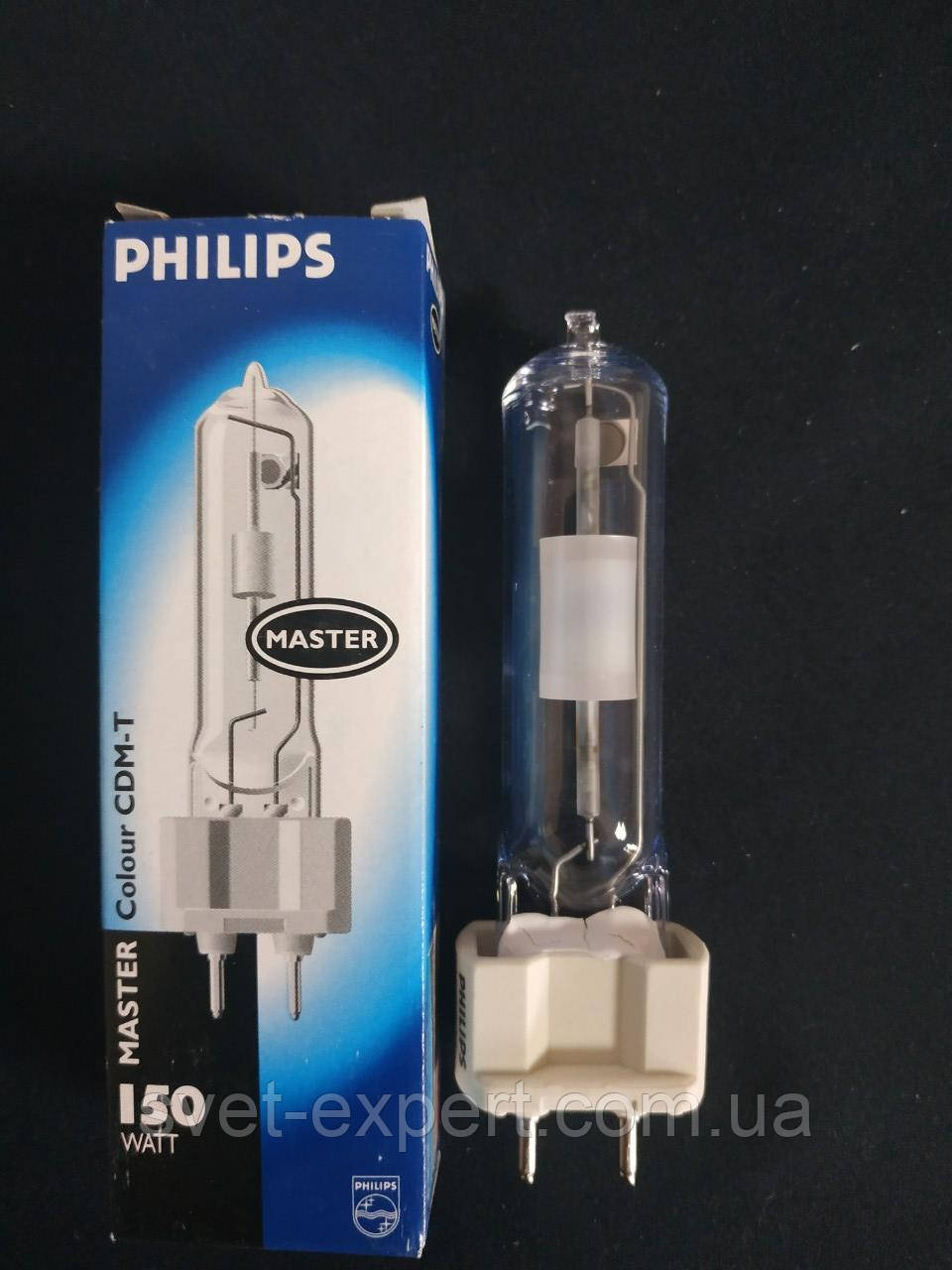 Лампа металогалогічна PHILIPS CDM-T 150W/830 G12