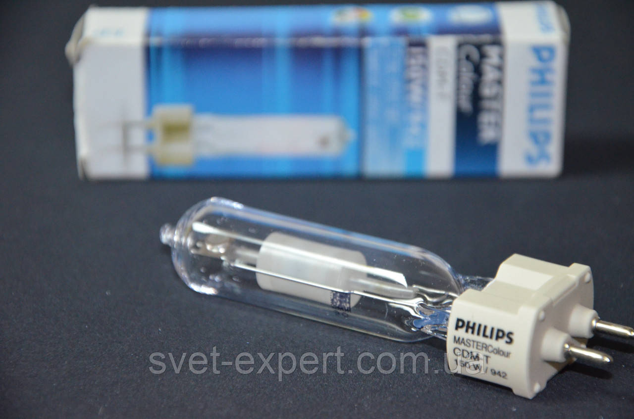 Лампа металогалогічна PHILIPS CDM-T 150W/942 G12