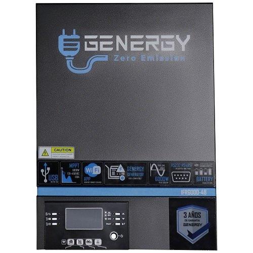 GENERGY IFR6000-48 Гібридний інвертор 6 кВт 48В Чиста синусоїда Для будинку Офіссу Магазину