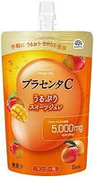 Earth Pharmaceutical Placenta C Sweets Jelly желе з 5000 мг плаценти смак манго, 120 г